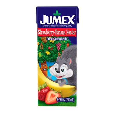 Jumex Strawberry-Banana Nectar 6.76 Fl oz Three-Pack (8-Pack)