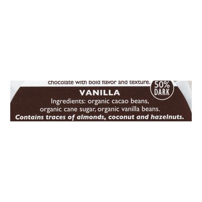 Taza Organic Vanilla Chocolate Mexicano Disc, 2.7 Ounce (12 Per Case)