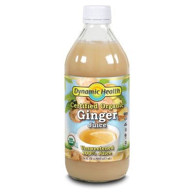 Dynamic Health Ginger Juice Organic | 16 Oz | Pack of 2