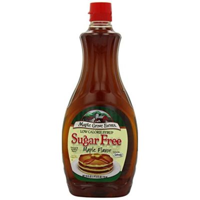 Maple Grove Farms Vermont Sugar Free Syrup, 24 Ounce [Pack of 3]