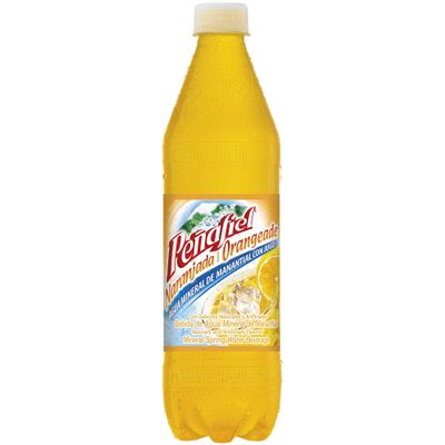 Peafiel Naranjada Mineral Spring Water, 20.3 Fluid Ounce Bottle (Pack of 12)