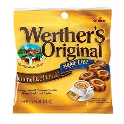 Werther&#39;s Original - Coffee Caramel - Sugar Free Hard Candies