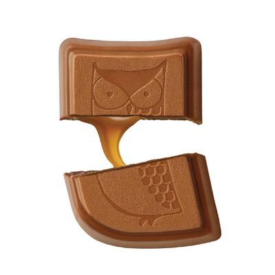 AWAKE Caffeinated Chocolate Bites, Caramel Chocolate Energy Snack, 1 Bite Equals 1/2 Cup of Coffee, 50 Bites