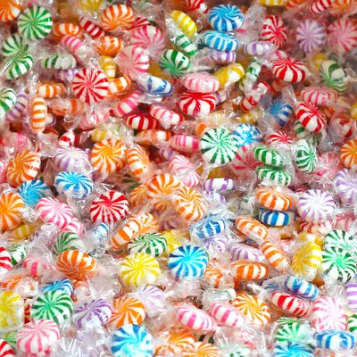 Assorted Fruit Starlights - 3 Pounds - Pinwheel Starlights - Fruit Flavored Hard Candy - Individually Wrapped Bulk Candy - Colorful Hard Candies For Office, Desk, Classroom
