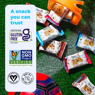 Blakes Seed Based Crispy Treats - Variety Pack (24 Count), Vegan, Gluten Free, Nut Free & Dairy Free, Healthy Snacks for Kids or Adults, School Safe, Low Calorie Organic Soy Free Snack