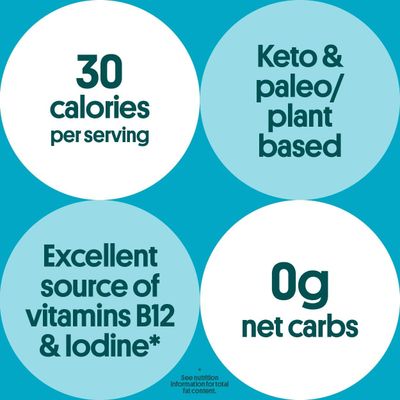 Gimme Seaweed - Sea Salt - 6 Count - Organic Roasted Seaweed Sheets - Keto, Vegan, Gluten Free - Great Source of Iodine & Omega 3s - Healthy On-The-Go Snack for Kids & Adults