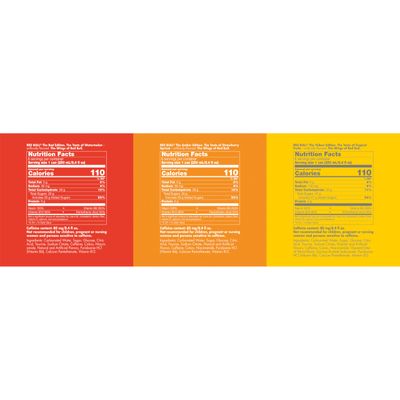 Red Bull Energy Drink Variety Pack, Red, Yellow &amp; Amber, with 80mg Caffeine plus Taurine &amp; B Vitamins, 8.4 Fl Oz, Pack of 24 Cans