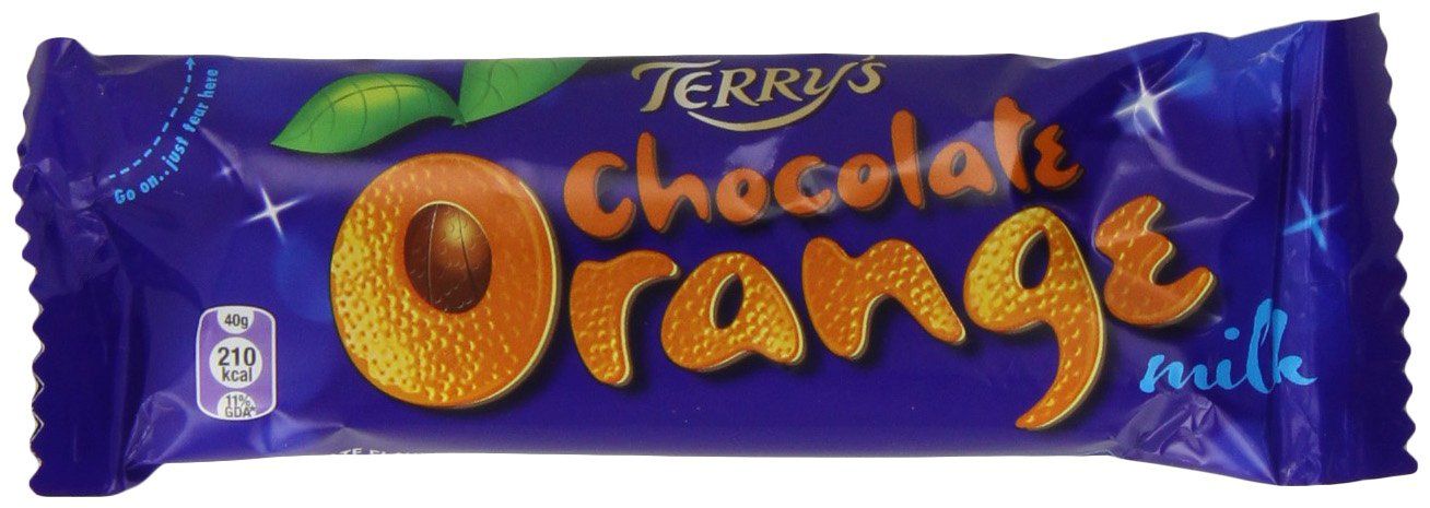 Kraft Terry&#39;s Milk Chocolate Orange Bar 40 G (Pack Of 36)