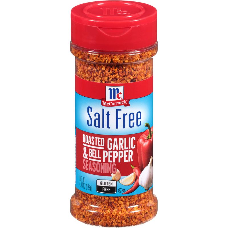 McCormick Salt Free Roasted Garlic &amp; Bell Pepper Seasoning, 4.34 oz