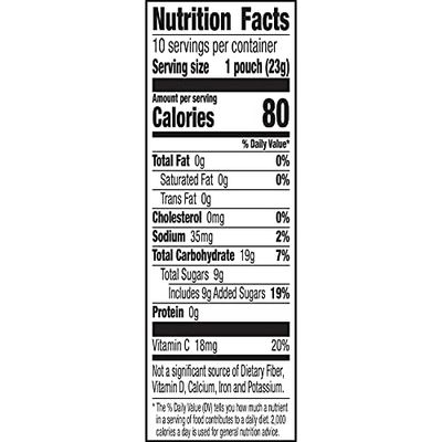 Spiderman Fruit Flavored Snacks, Treat Pouches, Gluten Free, 10 ct (Pack of 8)