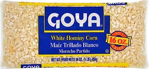 Goya Foods White Hominy Corn, 16 Oz