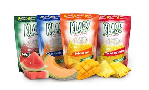 Drink Mix Variety Pack Of Aguas Frescas - 14.1 Oz Family Pack (4-Pack)