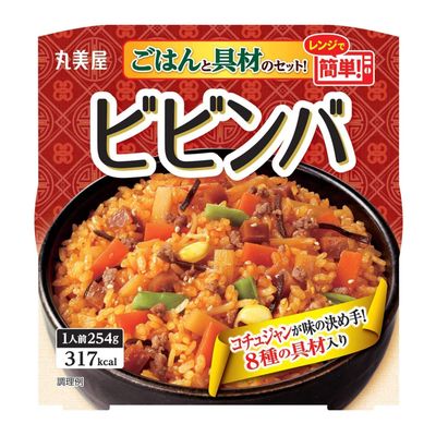 Bibimbap (Bibimbap Pot Rice) Seasoned Rice 9.0oz 2pcs Japanese Instant Rice Ninjapo