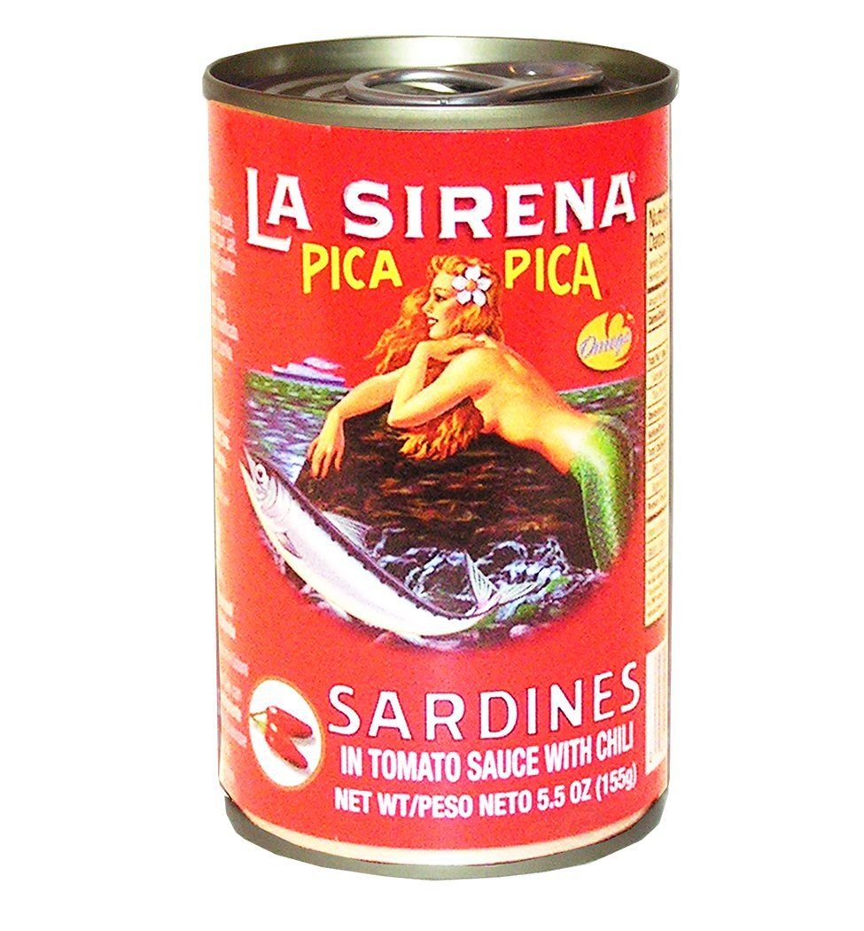 La Sirena Pica Pica Sardine 5.5 oz - Sardina (Pack of 5)