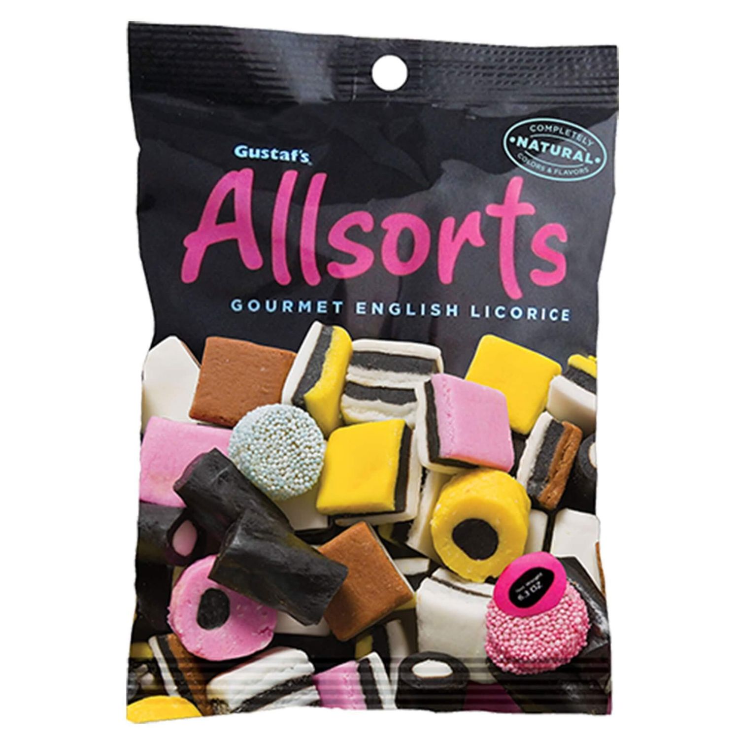 Gustaf&#39;s Allsorts Gourmet English Licorice, 6.3 Ounce bag