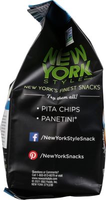 New York Style Bagel Crisps, Sea Salt, 6 Ounce