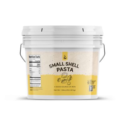 Pure Original Ingredients Small Shell Pasta (1 Gallon), Bakes &amp; Salads, Made in USA