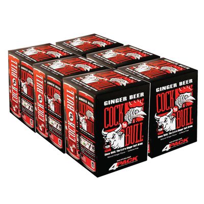 Cock &#39;n Bull Ginger Beer 24/12 fl. oz. (355ml) Cans Case (24-Pack)