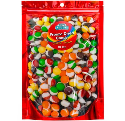 Freeze Dried Candy (10oz) By Primary Colors Candy - Freeze Dried Candy USA Made Freeze Dry Candy - Dry Freeze Candy