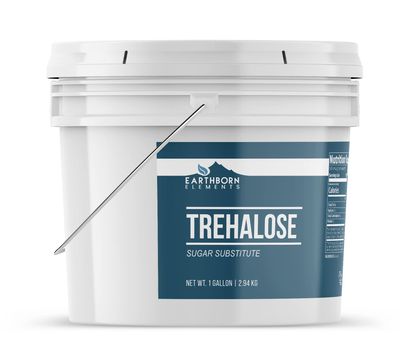 Earthborn Elements Trehalose 1 Gallon Bucket, Sugar Substitute, Drinks &amp; Baking