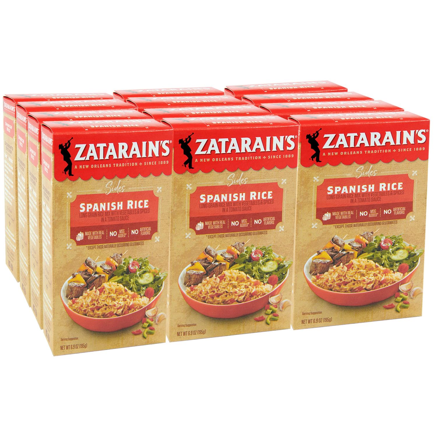 Zatarain&#39;s Spanish Rice, 6.9 oz (Pack of 12)