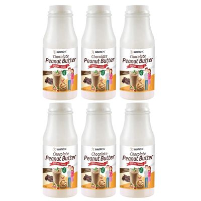 BariatricPal Ready to Shake Instant 15g Protein Drink - Chocolate Peanut Butter (6 Bottles)