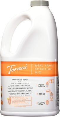 Torani Real Fruit Smoothie Peach Mix