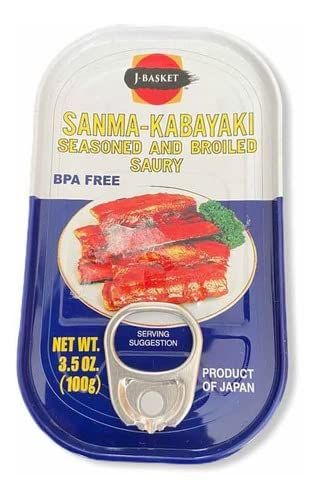 Japan WELPAC Sanma Kabayaki Broiled Sauries 3.5oz. (100g) (Pack of 12) - MADE IN JAPAN - Limited Stock