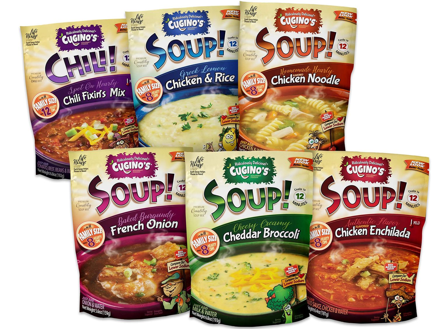 Cugino&#39;s Soup Mix Variety Pack (Pack of 6)