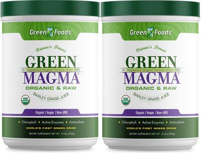 Green Foods Green Magma, 10.6 Ounce (Pack of 2)