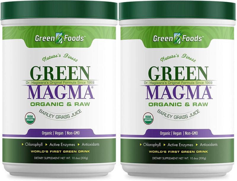 Green Foods Green Magma, 10.6 Ounce (Pack of 2)
