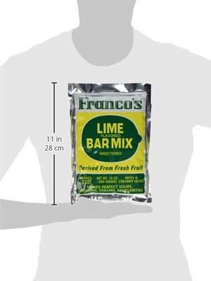 Franco's Lime Margarita Bar Mix 24 oz (makes 1 Gallon)