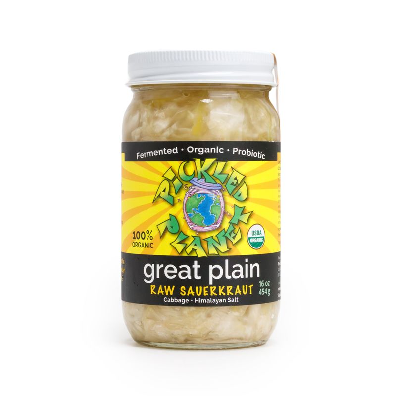 PICKLED PLANET Organic Raw Sauerkraut, 16 OZ