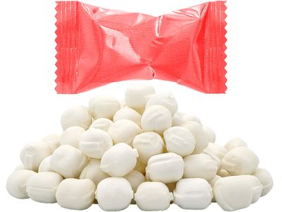Red Buttermints, Mint Candies, After Dinner Mints, Butter Mint Candy, Fat-Free, Individually Wrapped (110 Pieces)