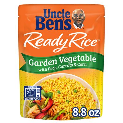 Uncle Ben&#39;s Ready Rice Garden Vegetable Pouches, Ready to Heat, 8.8 Ounce (Pack of 6)
