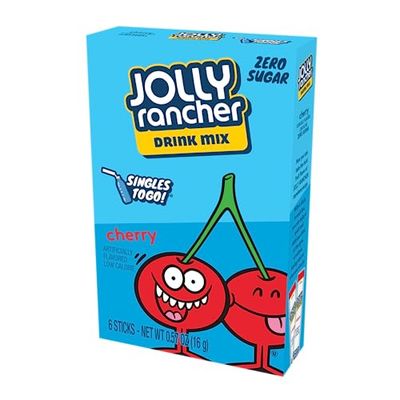 Jolly Rancher Singles to Go - Variety (Cherry), 0.5 Oz (Pack of 6)