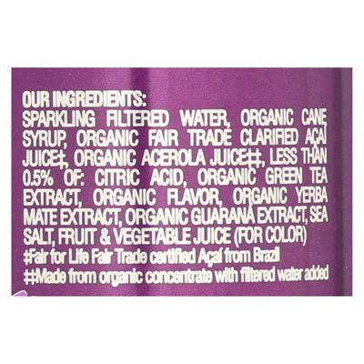 Sambazon Amazon Energy - Acai Berry - 12oz(Pack of 12)