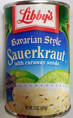 Libby&#39;s Bavarian Style Sauerkraut 14.5oz Can (Pack of 6)