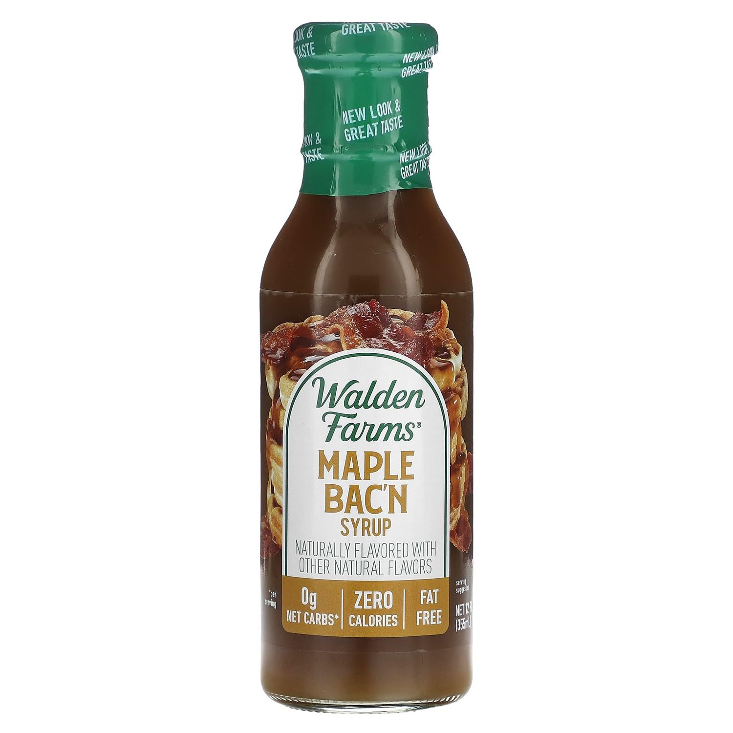 Walden Farms Syrup (12 Fl Oz (Pack of 2), Maple Bacon)