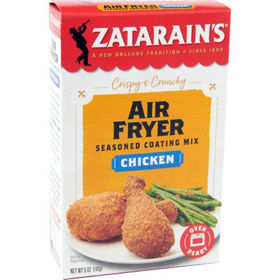 Zatarain&#39;s Air Fryer Chicken Seasoned Coating Mix, 5 oz