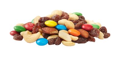 Amazon Brand - Happy Belly Nuts, Chocolate &amp; Dried Fruit, Trail Mix, 3 pound (Pack of 1)