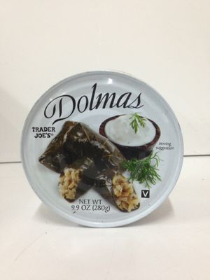 Trader Joe&#39;s Dolmas Vine Leaves Stuffed with Rice (Pack of 6)