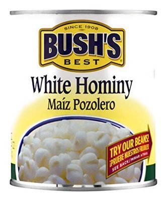 BUSH&#39;S BEST White Hominy, 30 oz