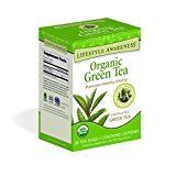 Lifestyle Awareness Organic Green Tea, 20 Tea bags (Pack of 1)