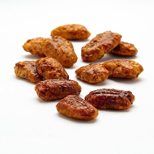 Old Fashioned Butter Toffee Pecans, Crunchy Candy Coated Fresh Roasted Pecan (1 Pound)