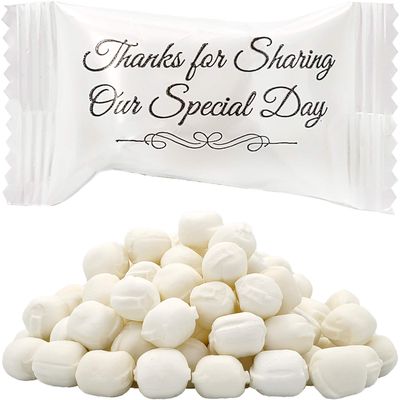 The Dreidel Company Wedding Buttermints, Mint Candies, After Dinner Mints, Butter Mint Candy, Fat-Free, Individually Wrapped (55 Pieces)