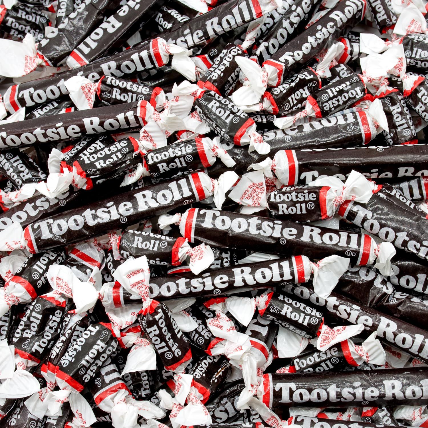 TOOTSIE ROLLS Candy Variety Pack 2 lb - Bulk Bag, MIDGEES &amp; JUNIORS Chews Chocolate Candies, Individually Wrapped, Gluten Free