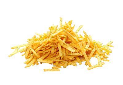 Better Made Potato Sticks 5oz Canister - Shoestring Potato Sticks - Gluten Free - Crunchy, Crispy Snack from Fresh Potatoes - Resealable Lid (Sour Cream &amp; Onion, Single Can)