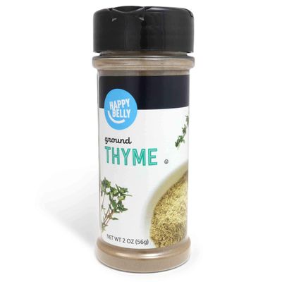 Amazon Brand - Happy Belly Thyme Ground, 2 ounce (Pack of 1)