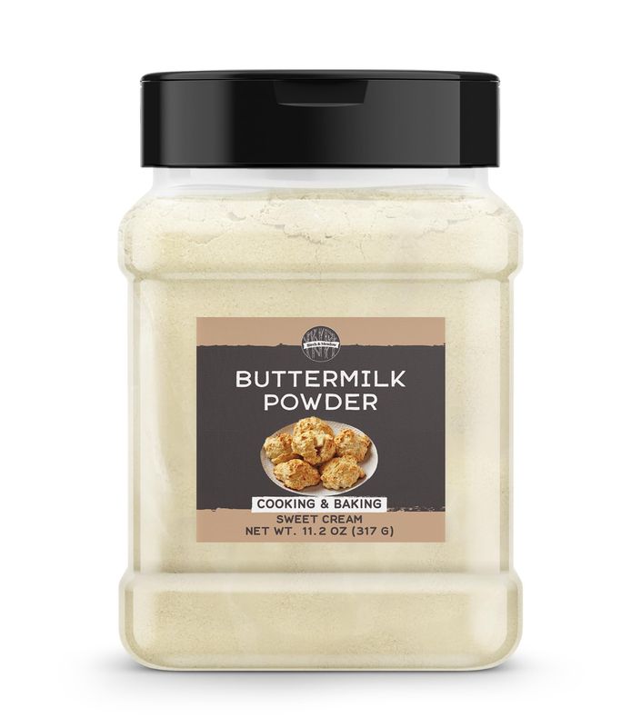 Birch &amp; Meadow Buttermilk Powder, 11.2 oz, Made From Sweet Cream, Homestyle, Dry Powder